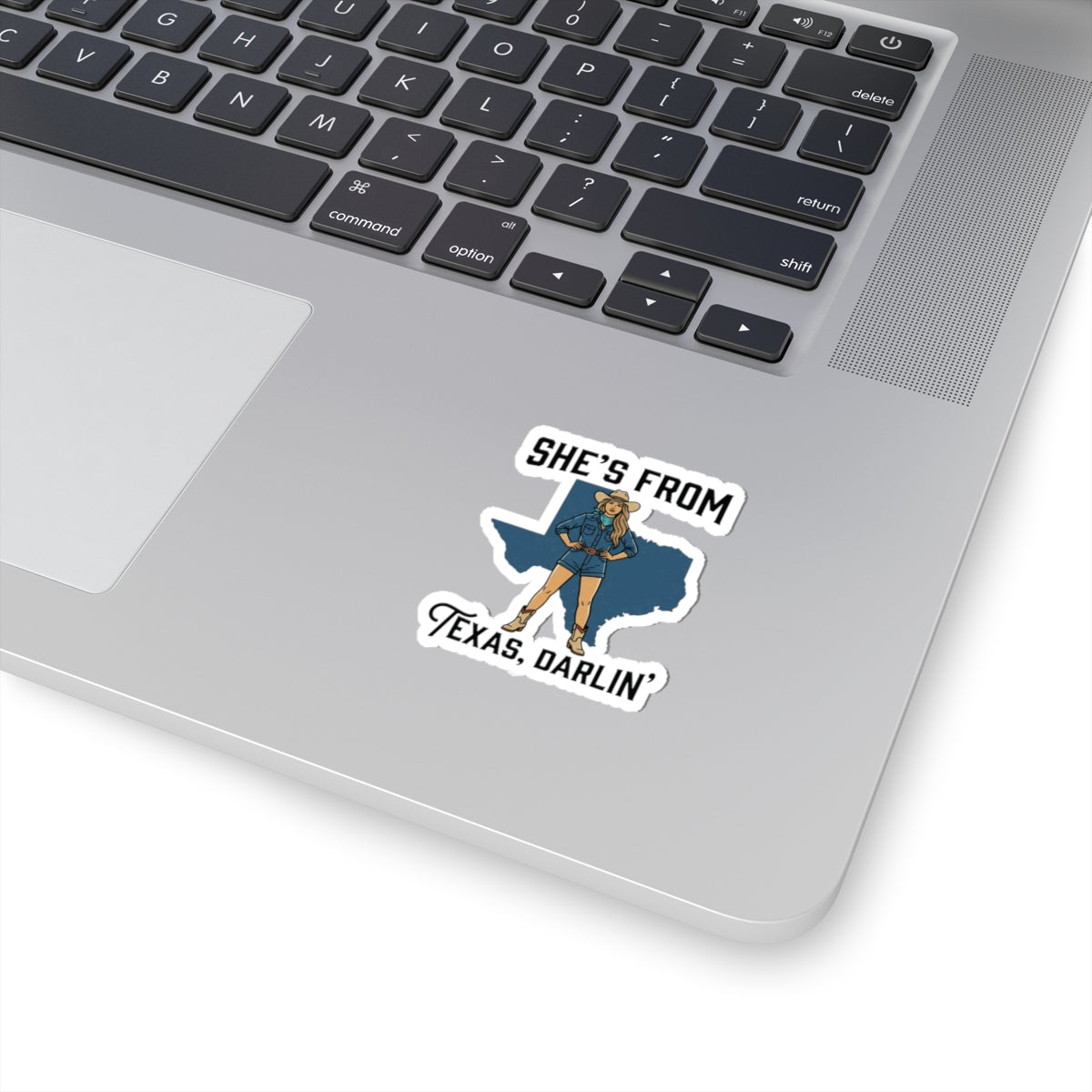 She’s From Texas Darlin' Kiss-Cut Stickers | Lone Star, Cowgirl Pride